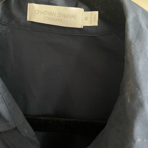 Jonathan Simkhai Navy Mini Dress - Picture 2 of 5